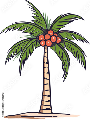 Palm Vector Illustration Nature s Graphic Tapestry