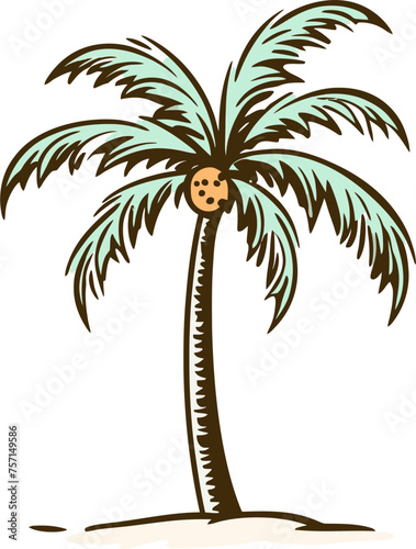 Exotic Escape Intricate Palm Vector Masterpieces