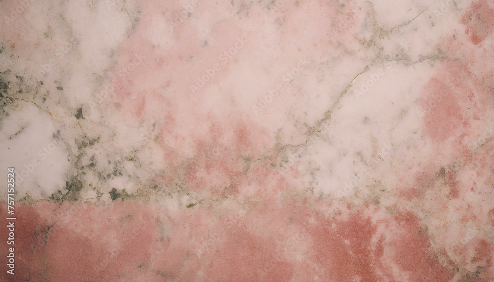 Fototapeta premium Pink opalizing marble stone texture as background.