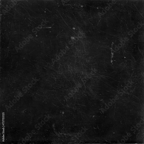 Black plastic packing texture. Dust and scratches background