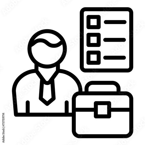 Vector Design COO Icon Style