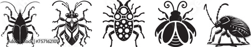 Bug Chicken Silhouettes Weird Bug EPS Vector Amazing Bug Clipart