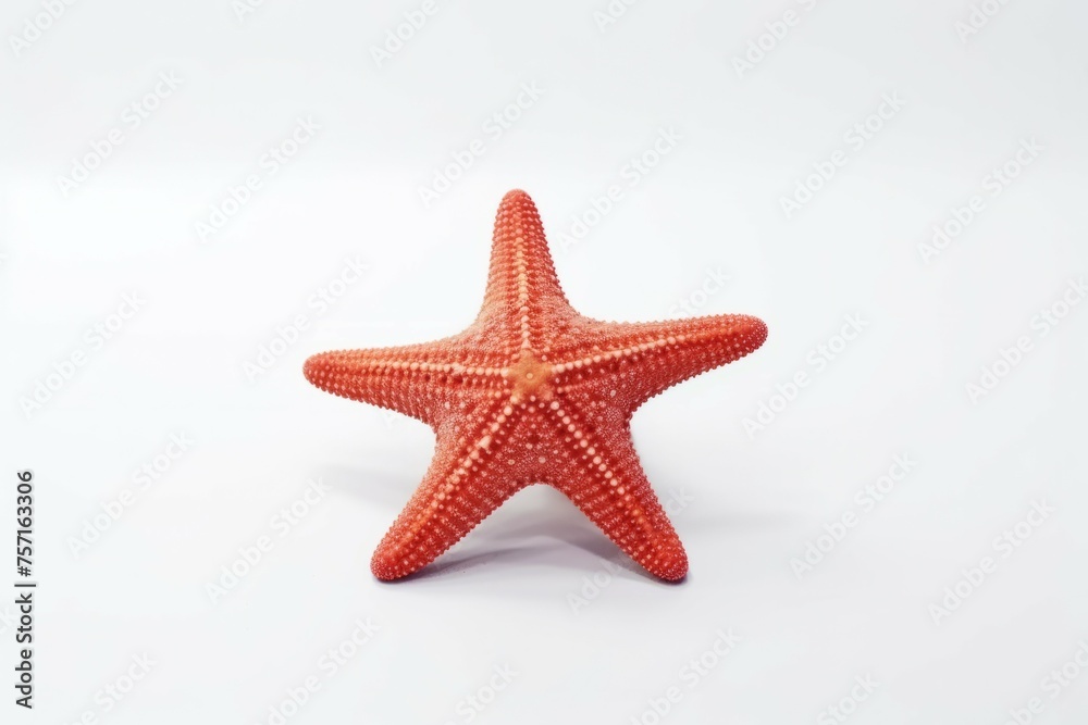 one of the starfish is on white background one of the starfish is on white background
