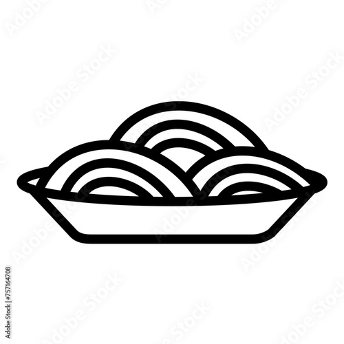 Vector Design Pasta Icon Style