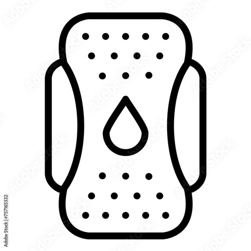 Vector Design Feminine Hygiene Icon Style