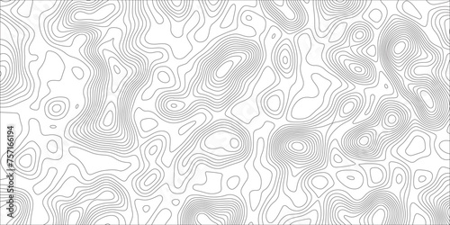 Abstract lines background. Contour maps. Vector illustration. The stylized height of the topographic map contour in lines and contours isolated on transparent. technology topo landscape grid map text