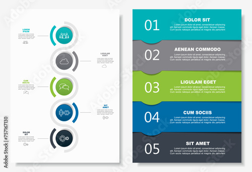 Infographic design template with place for your data. Vector illustration.