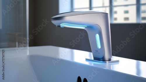 Smart Faucet with Motion Sensing