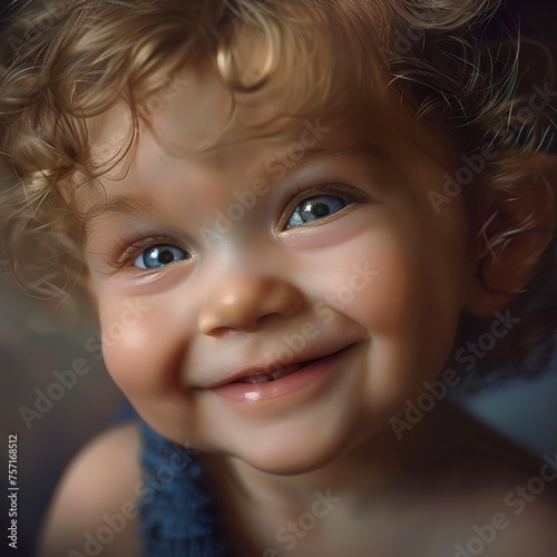 Cute Baby smiling