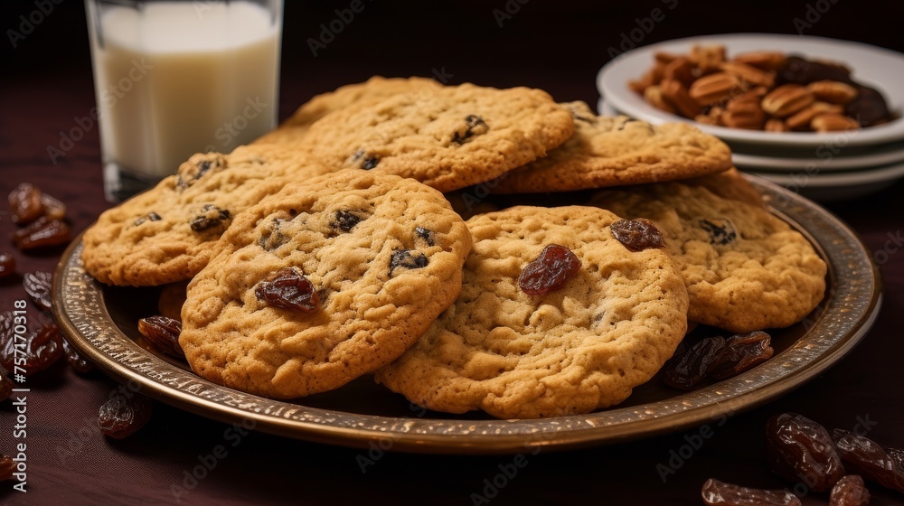 Delicious Oatmeal Raisin Cookie Delight