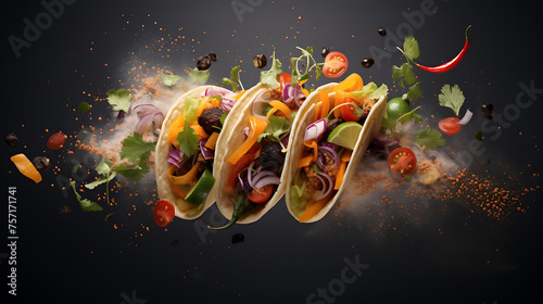 electable taco set against gray background