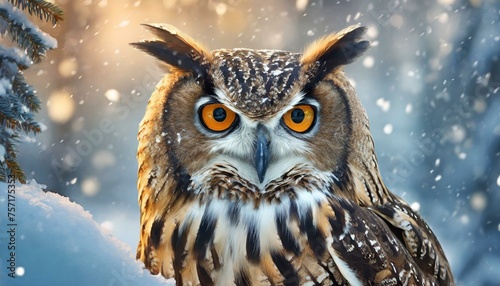 great horned owl