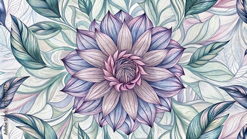 Beautiful Intricate Zentangle Flower Patterns