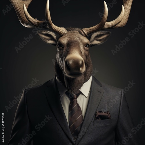 Moose in a suit © Michael Böhm
