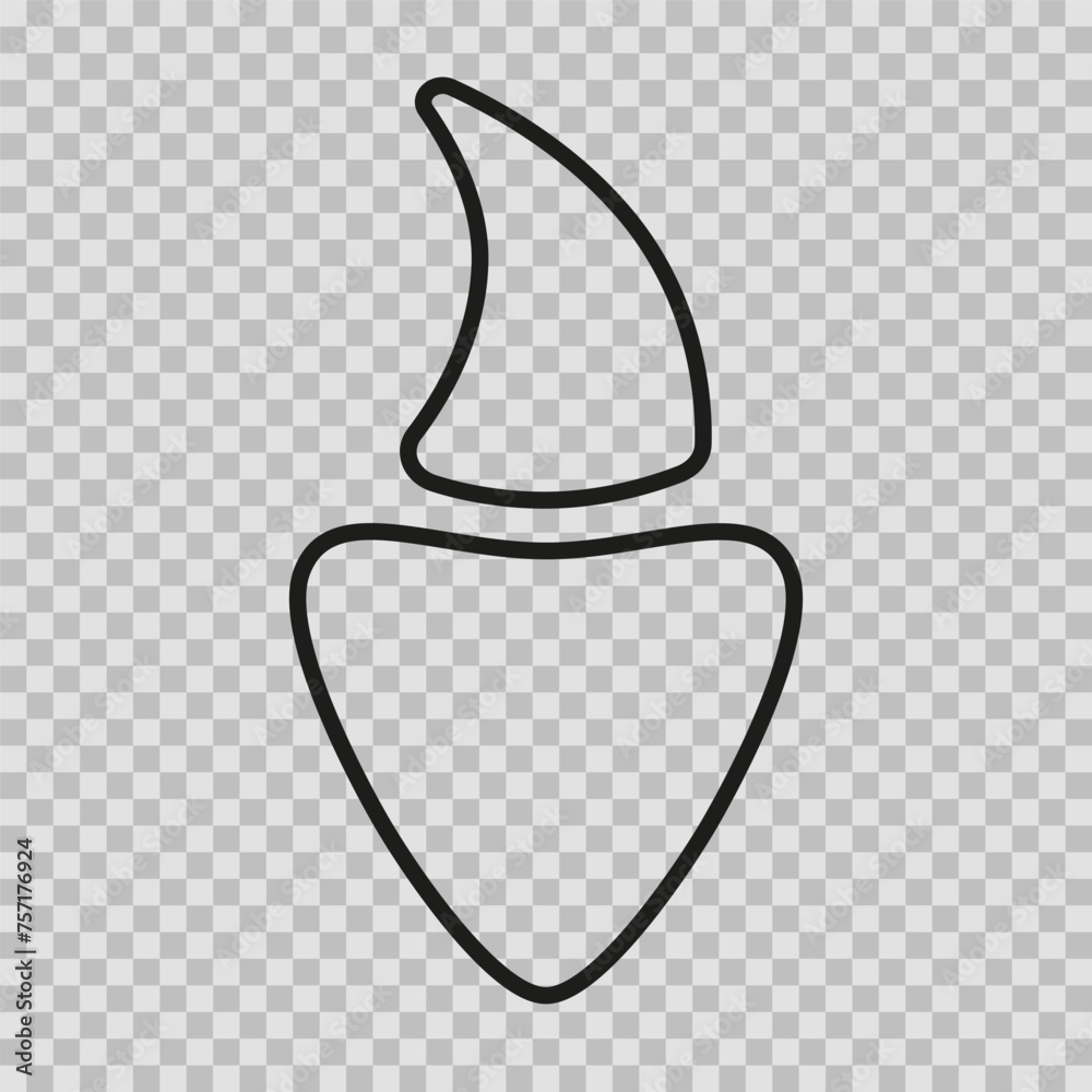 Arrow to down icon vector editable stroke, line symbol, Arrow to down sign outline on transparent background. Arrow to down icon vector editable stroke, line symbol, Arrow to down sign outline on transparent background.