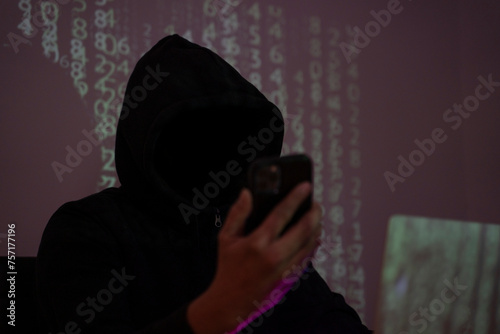 Computer hackers use phones to frighten victims.