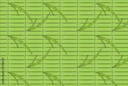 Bamboo wall. Design nature background with Bamboo tree. Chinese backdrop. Vector illustration can used web banner poster card template. EPS 10 Editable stroke. 