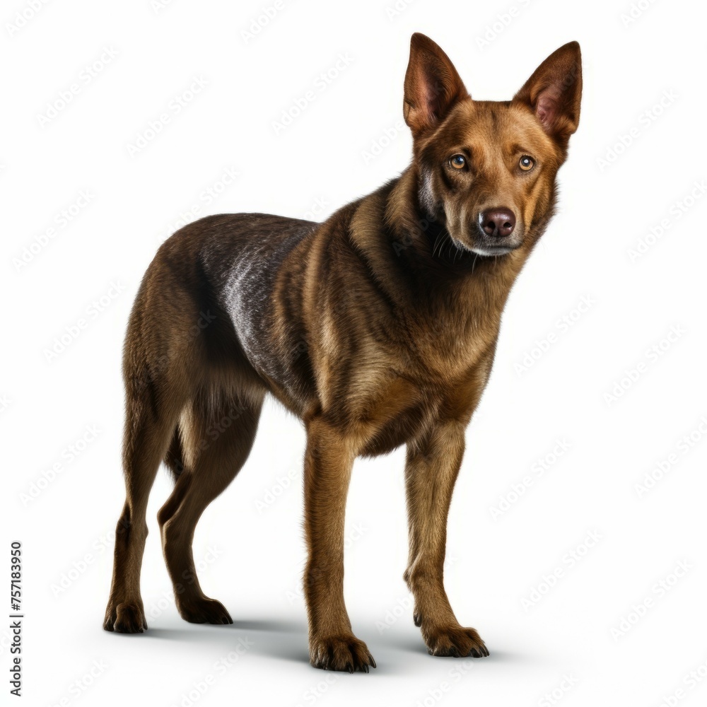 Obraz premium Kelpie isolated on white background