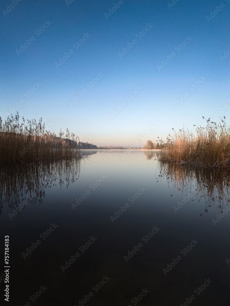 Jezioro Dywickie, Warmia - Dywity, Polska - obrazy, fototapety, plakaty 