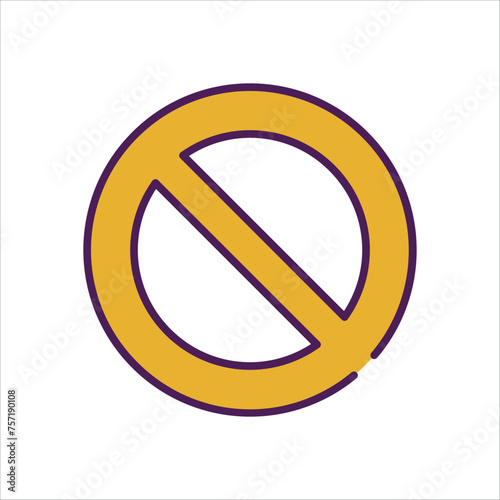 Prohibition icon