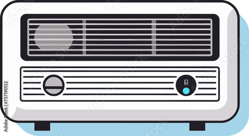 Energy-Efficient Heat Pump Technology Retrofit Solutions Installation Vector Graphic