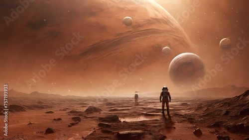 Fragile Outpost: A Dust Storm Tests Humanity's Martian Dream