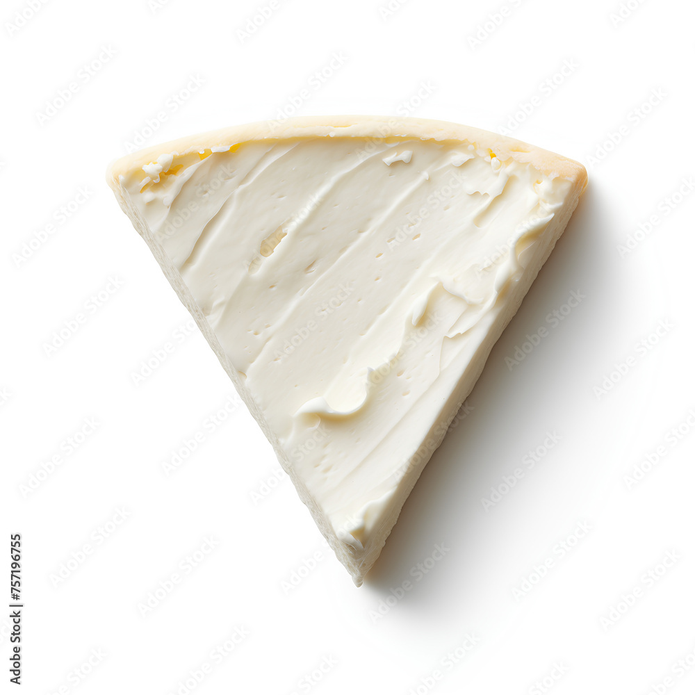 cheese isolated on white