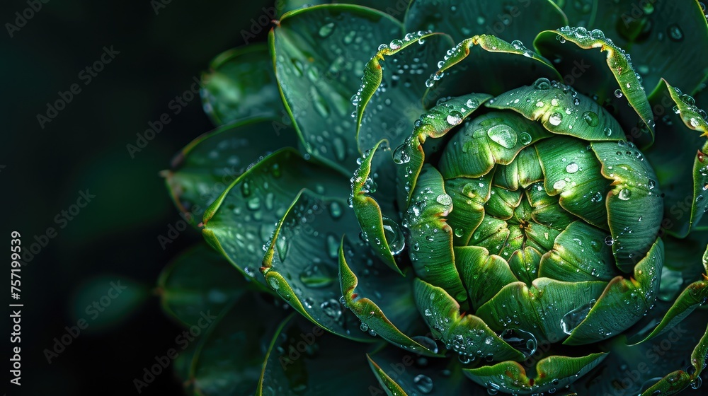 Fototapeta premium Greeting Card and Banner Design for Educational Purposes of National Artichoke Day Background