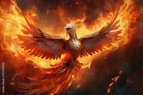 flame fire phoenix wallpaper © Michael Böhm