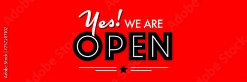 Yes! we are open