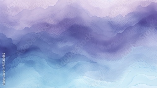 Abstract ombre watercolor background with Navy blue, Teal blue, Dusty purple © fledermausstudio