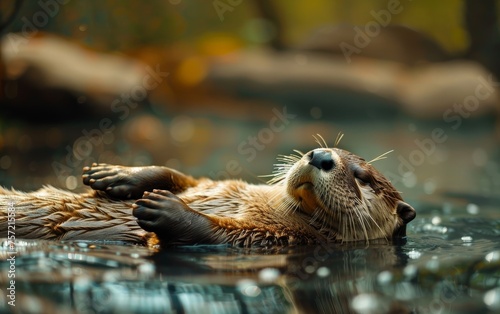 Grieving Otter
