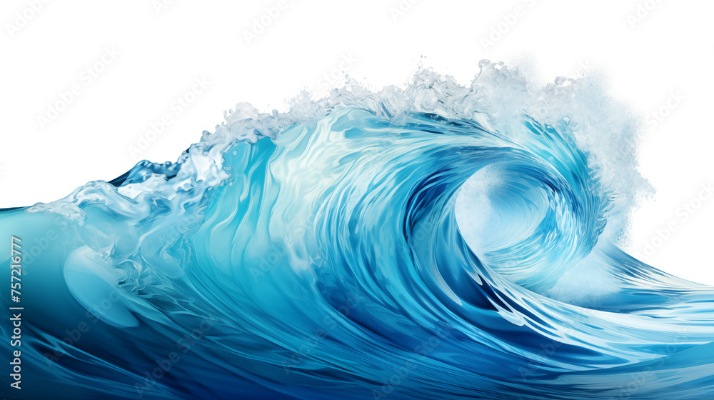 Ocean Wave. Beautiful Blue Ocean Wave Ocean Wave. Beautiful Blue Ocean Wave