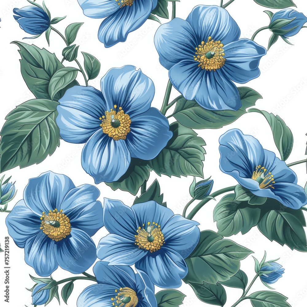 Floral Patterns seamless for background