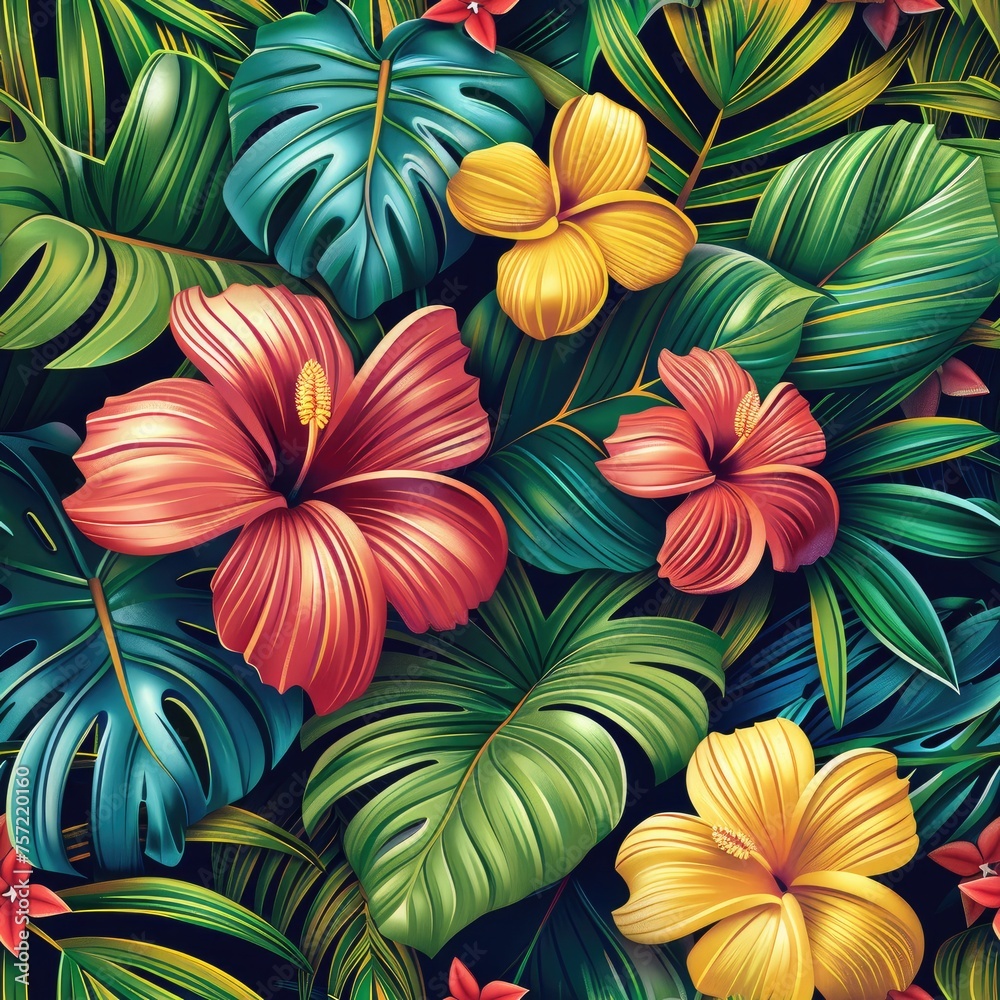 Tropical seamless designs pattern backgrounds Tropical seamless designs pattern backgrounds