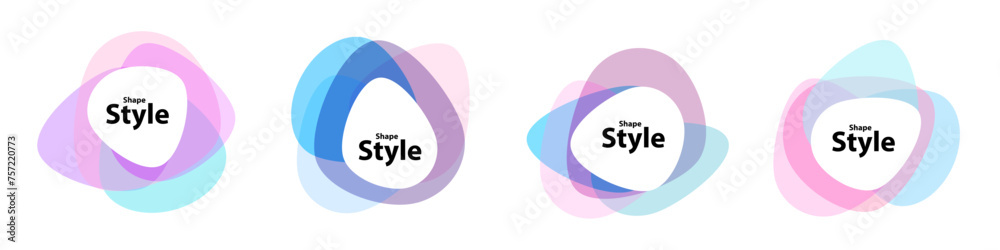 Shapes. Transparent modern coloroful templates with copy space. Shapes. Transparent modern coloroful templates with copy space.