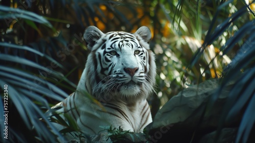 white bengal tiger in the wild © AnyPic289