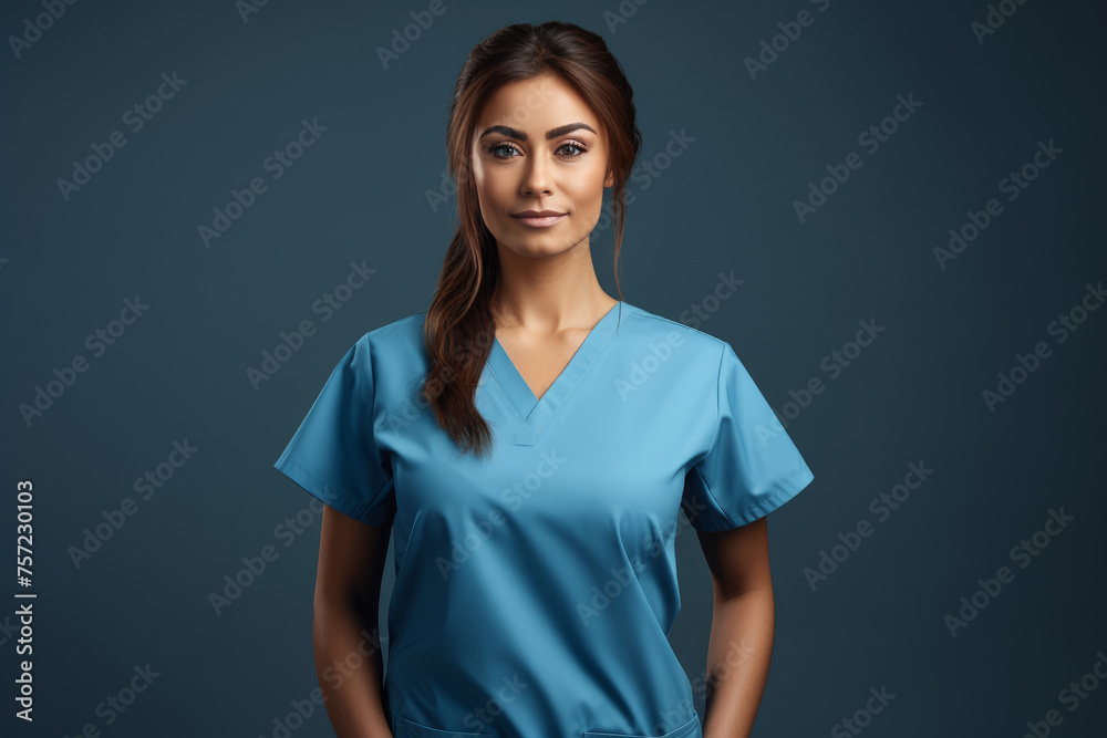 Portrait of a professional young nurse Portrait of a professional young nurse