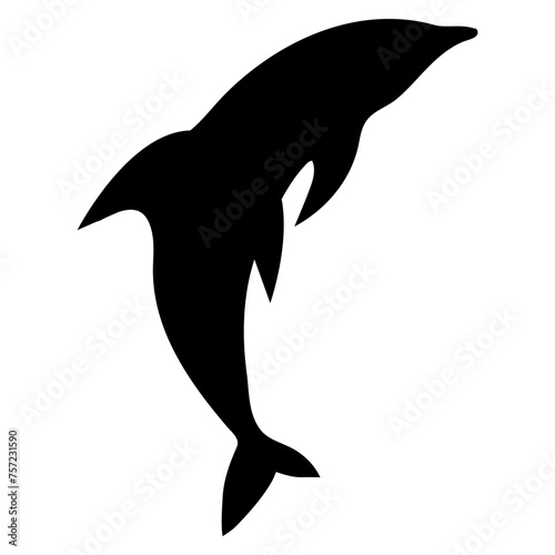 Wallpaper Mural Sea Animal Silhouette Torontodigital.ca