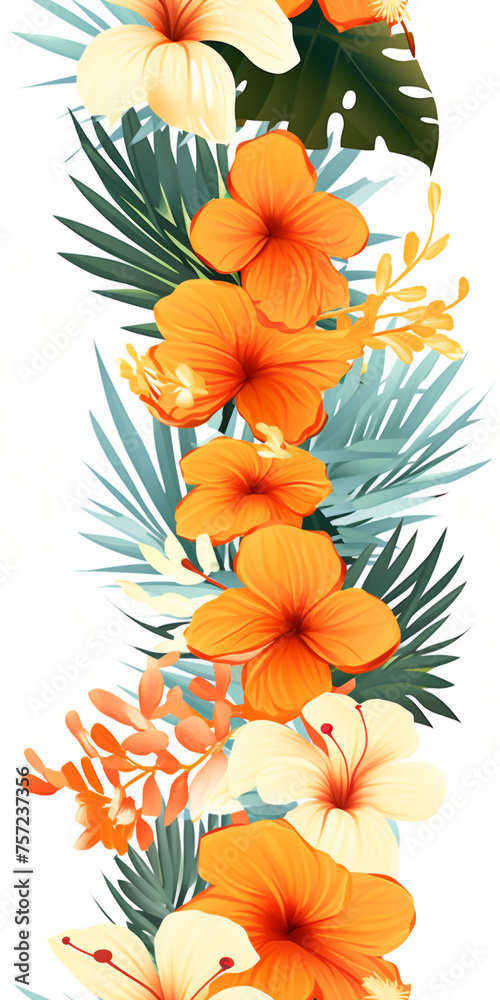 Floral tile Floral tile