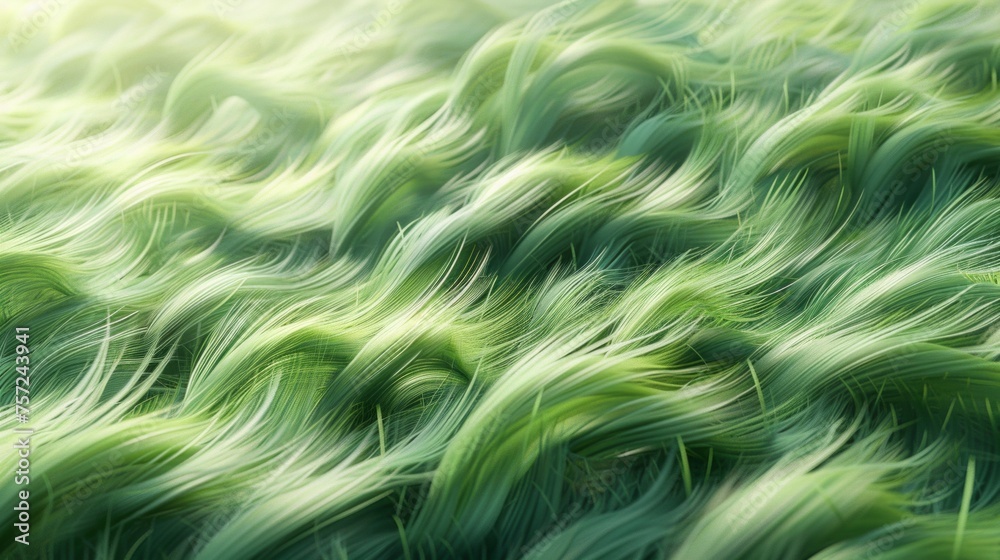 Savanna grass field rows, 3D rendered on white, endless green waves, serene nature pattern, for clean integration, AI Generative Savanna grass field rows, 3D rendered on white, endless green waves, serene nature pattern, for clean integration, AI Generative