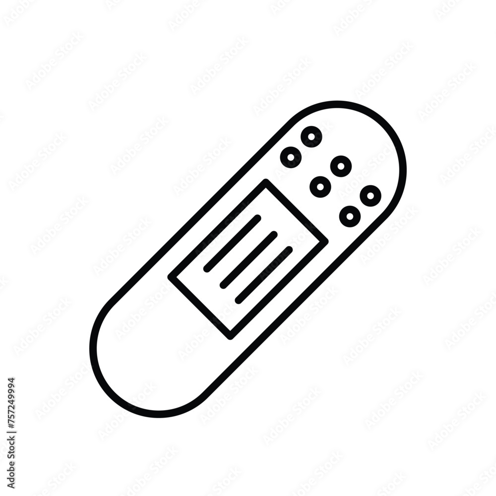 plaster icon vector template design flat and simple plaster icon vector template design flat and simple