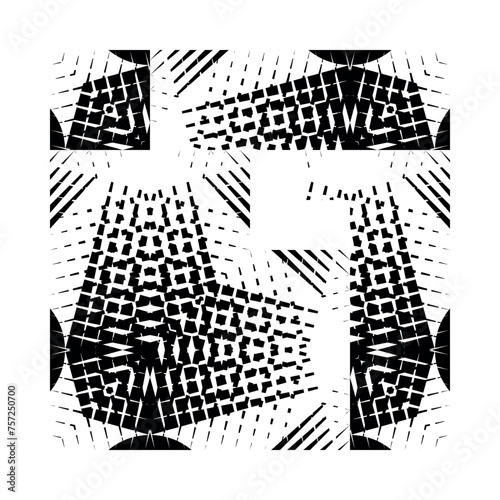 abstract halftone modern background, creative pattern, vector texture