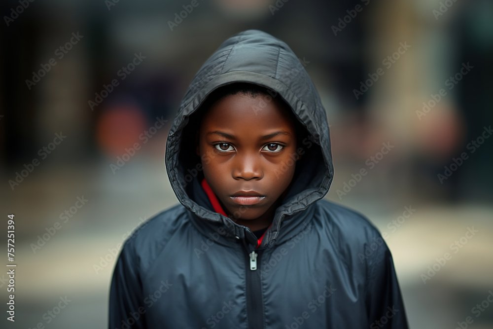 Boy Black in his teens or young talking head shoulders shot bokeh out of focus background on a cosmopolitan western street vox pop website review or questionnaire candid photo Boy Black in his teens or young talking head shoulders shot bokeh out of focus background on a cosmopolitan western street vox pop website review or questionnaire candid photo