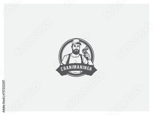 Cleaning logo design vector, vector and illustration,