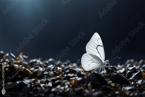 A fictional beautiful butterfly  photo