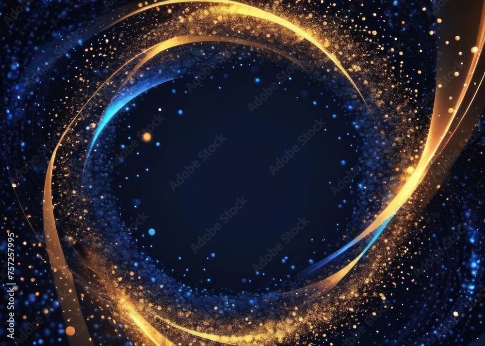 Dark blue and glow particle abstract background Dark blue and glow particle abstract background