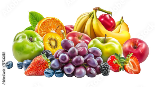 Fruit on Transparent Background