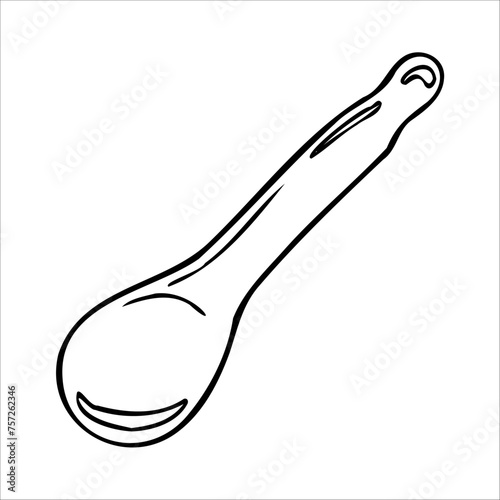 Hand drawn jade gouache massage scraper for face and neck massage. Cosmetic gouache vector drawing, graphic. Natural stone roller, pestle and bowl, mortar. Lifting for healthy and young skin.