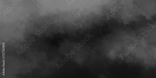 Black fog and smoke vintage grunge.nebula space background of smoke vape.ethereal transparent smoke cloudscape atmosphere cumulus clouds.smoky illustration.empty space,fog effect. 